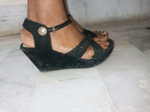 Black Platform Heels