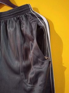 Comfy Grey Track Pants With Pockets