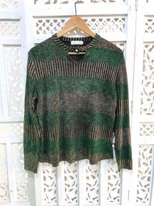 Metallic Forest Glam Top B