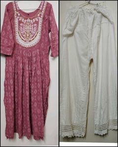 Nayra Cut Kurti Palazzo Set