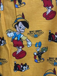 Pinocchio Print Shorts