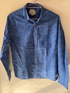 Blue Patterned Shirt