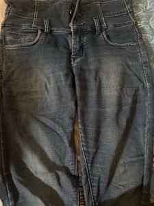 High Waisted Skinny Jeans