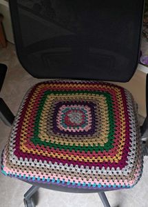 Handmade Crochet Seat Cover/Table Mat/Thaalposh
