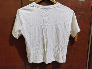 Combo Of H&amp;M Crop Tee &amp; UNIQLO Te