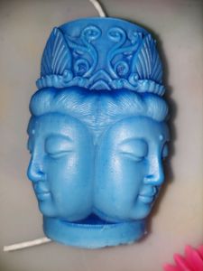 4 FACES BUDDHA SOY WAX SCENTED CANDLE