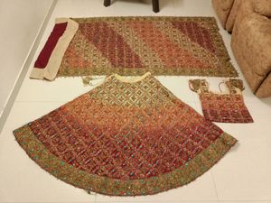Bridal Shaded Designer Slim Look lehenga