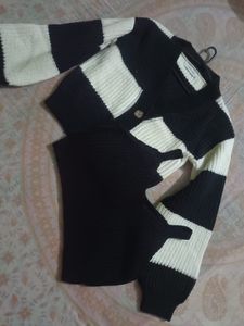 Striped Knit Sweater