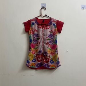 Floral Print Top