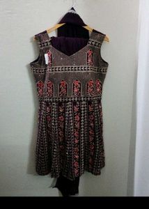 Elegant Purple Embroidered Kurta Set