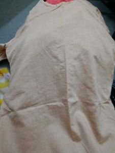 Elegant golden Kurta