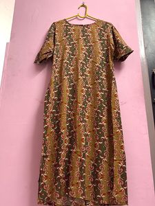 Patterned Casual Dress
