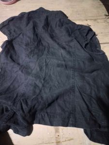 Denim Button-Up Jacket
