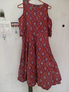 Sassafras Cold Shoulder Dress