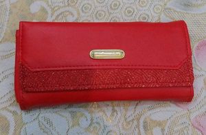 Red Glitter Wallet