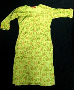 Kurta Pista Green