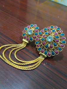Hand Harness with Floral Accents