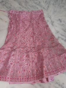 Bridal Pink Heavy Work Lehanga