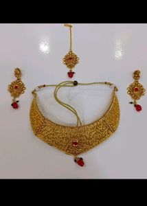 Karva Chauth Offer choker Set With Earrings
