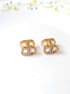 Golden Studded Earrings