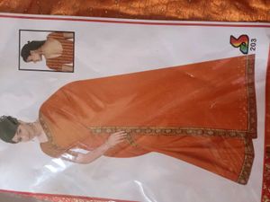 Saree With Unstiched Blouse...