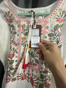 Elegant Embroidered Kurta