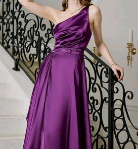 Urbanic Long Slit Maxi Gown