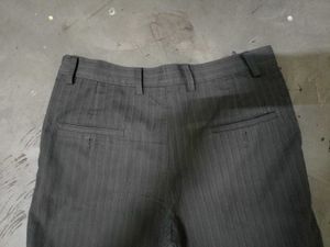 Textured Baggy Formal trousers