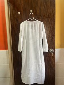 34 Bust Chikankari Kurta For Women