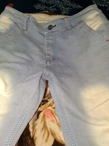 new blue denim jeans