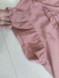 Peach Ruffle Top For Sale🍑