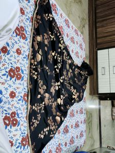Black A-line Kurti Parttywear