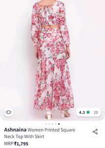 Floral Two-Piece Set