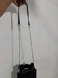 Black Fashion Handbags  Set of 2  free phone charm