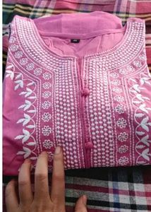 Elegant Embroidered Kurta