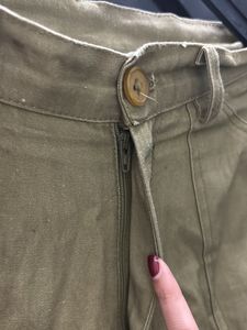 Olive Green Cargo Pants