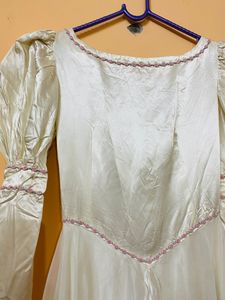 Beautiful Off white Gown