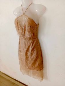 NUDE COLOUR DRESS