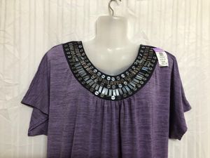 Izbyer Stylish Purple Top
