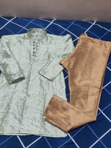 Chanderi Silk Kurta Set