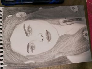 Black &amp; White Customized Portrait Order