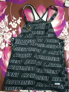 Denim Black Short Dungree