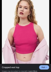 H&amp;M 'Paris' Tube Top And Tank Combo