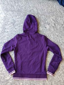 Li-Ning Purple N Lavender Reversible Zip-Up Hoodie