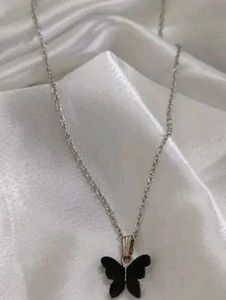 Butterfly Pendant Necklace
