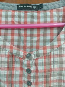 Woodland Checkered Top