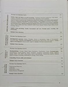 Master&#39;s Psychology CUET Preparation Book