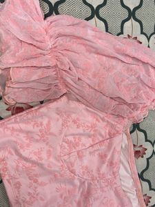 Pink Crop Top