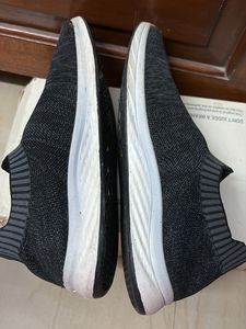 Black Casual slip on Shoes