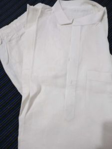 White Kurta Shalwar For Men
